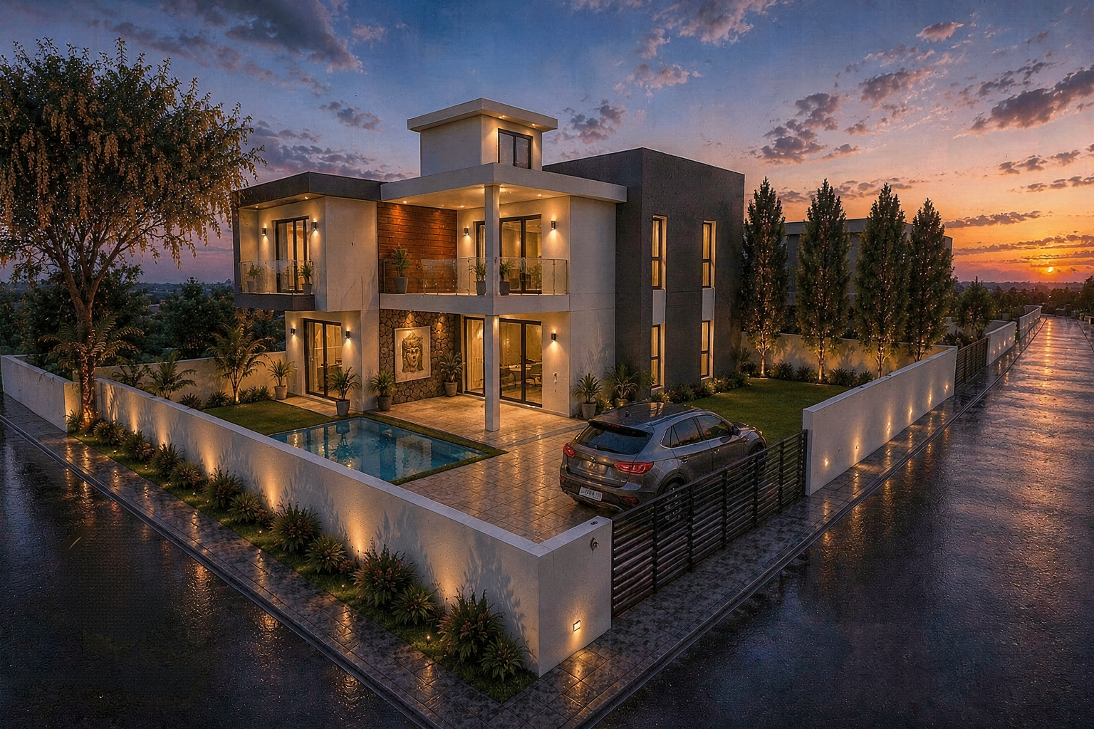 7 NEW VILLAS UNDER CONSTRUCTION | 4 BEDROOM VILLA WITH POOL AND GARDEN, SOTTISE | GRAND BAY 3