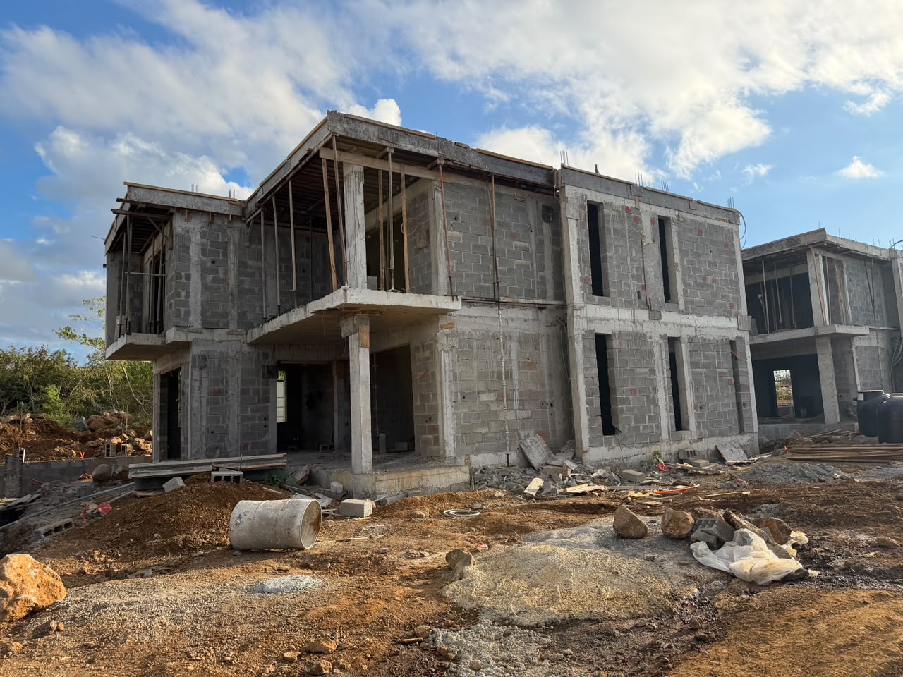 7 NEW VILLAS UNDER CONSTRUCTION | 4 BEDROOM VILLA WITH POOL AND GARDEN, SOTTISE | GRAND BAY 4