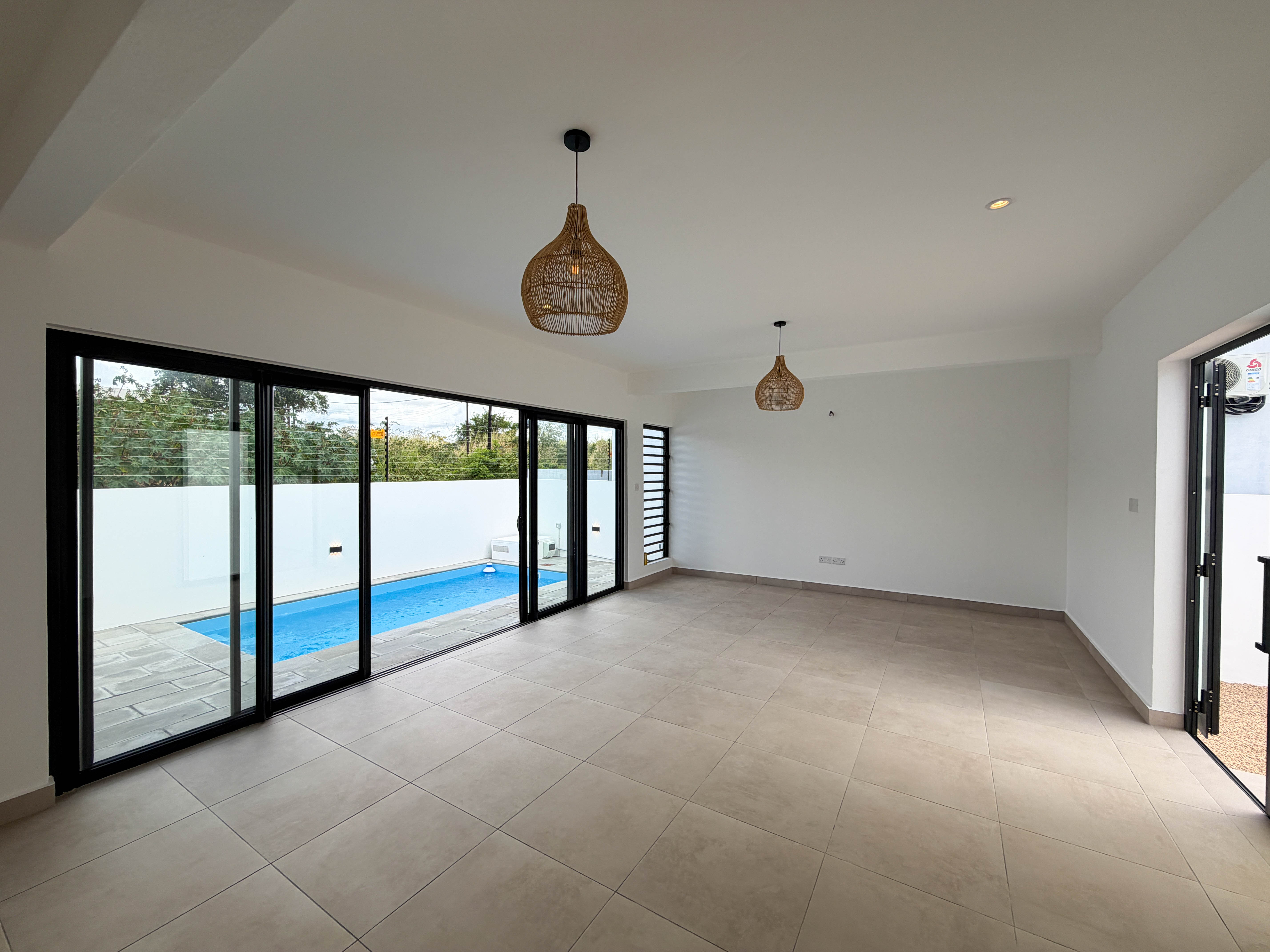 FOR SALE - A BRAND NEW 3-BEDROOM VILLA WITH PRIVATE POOL IN GRAND BAY, RS 10.5M  2